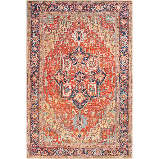 Iris Rug by Surya-irs-2341-Surya-Blue Hand Home