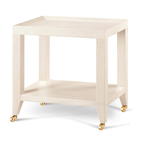 Isadora Tea  Table / Canvas Cream