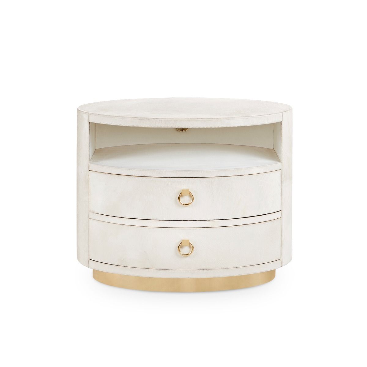 Villa & House - Julius 2-drawer Side Table, White-Bungalow 5-Blue Hand Home