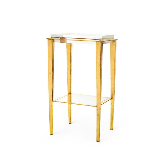 Villa & House - Kimberly Side Table - Gold-Bungalow 5-Blue Hand Home