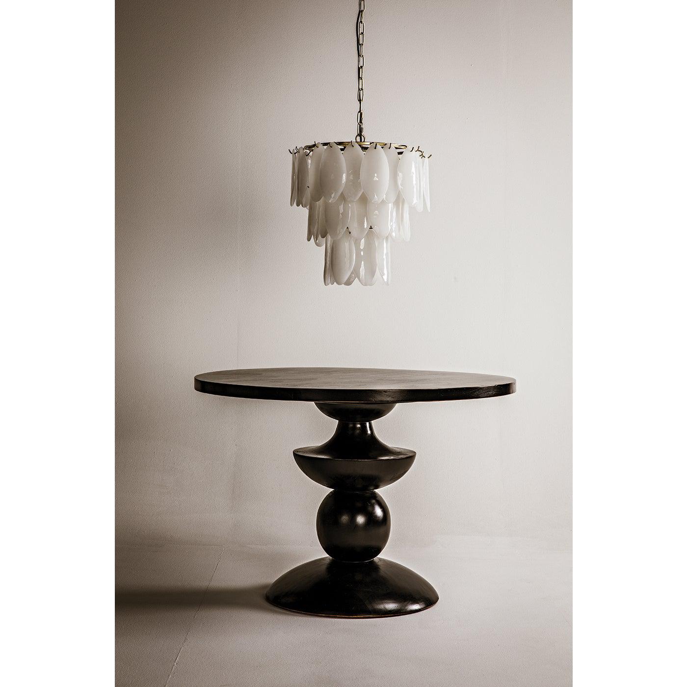 Lotus Chandelier-Noir Furniture-Blue Hand Home