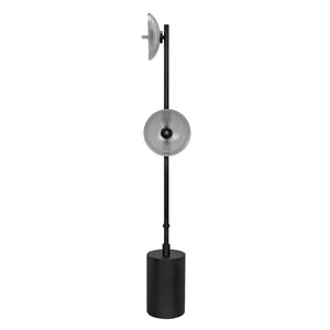 Natilus Floor Lamp-Noir Furniture-Blue Hand Home