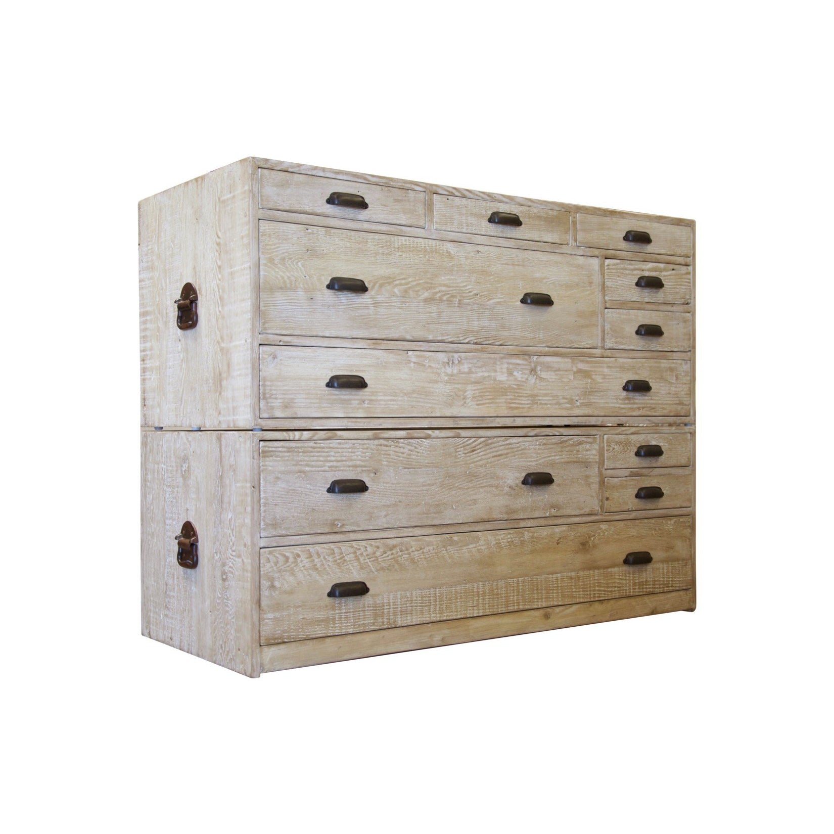 Reclaimed Lumber Okinawa Chest-CFC Furniture-Blue Hand Home