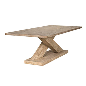 Reclaimed Lumber Atticus Dining Table-Blue Hand Home