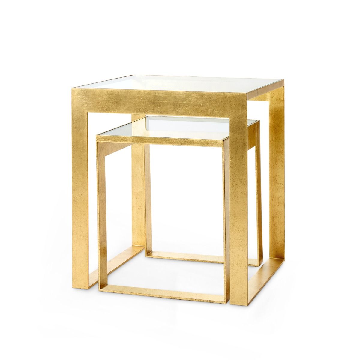 Villa & House - Plano Side Table, Gold-Bungalow 5-Blue Hand Home