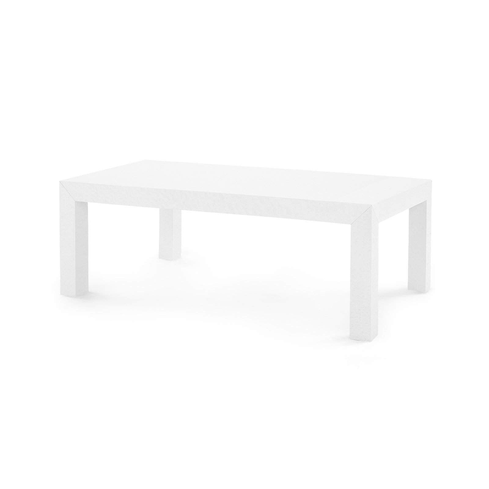 Villa & House - Parsons Coffee Table In White-Bungalow 5-Blue Hand Home