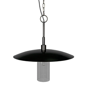 Noir Anton Pendant, Metal with Aged Brass Finish-Noir Furniture-Blue Hand Home