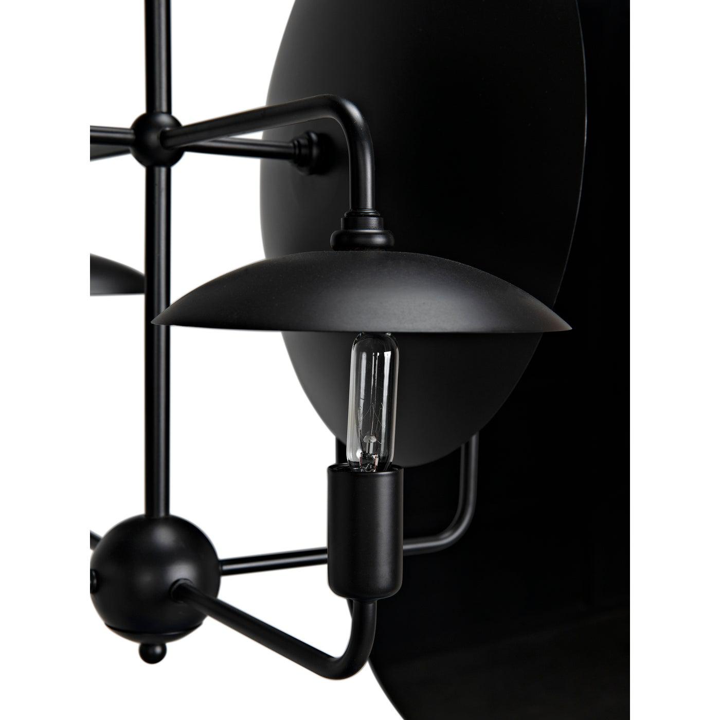 Satellite Lamp-Noir Furniture-Blue Hand Home