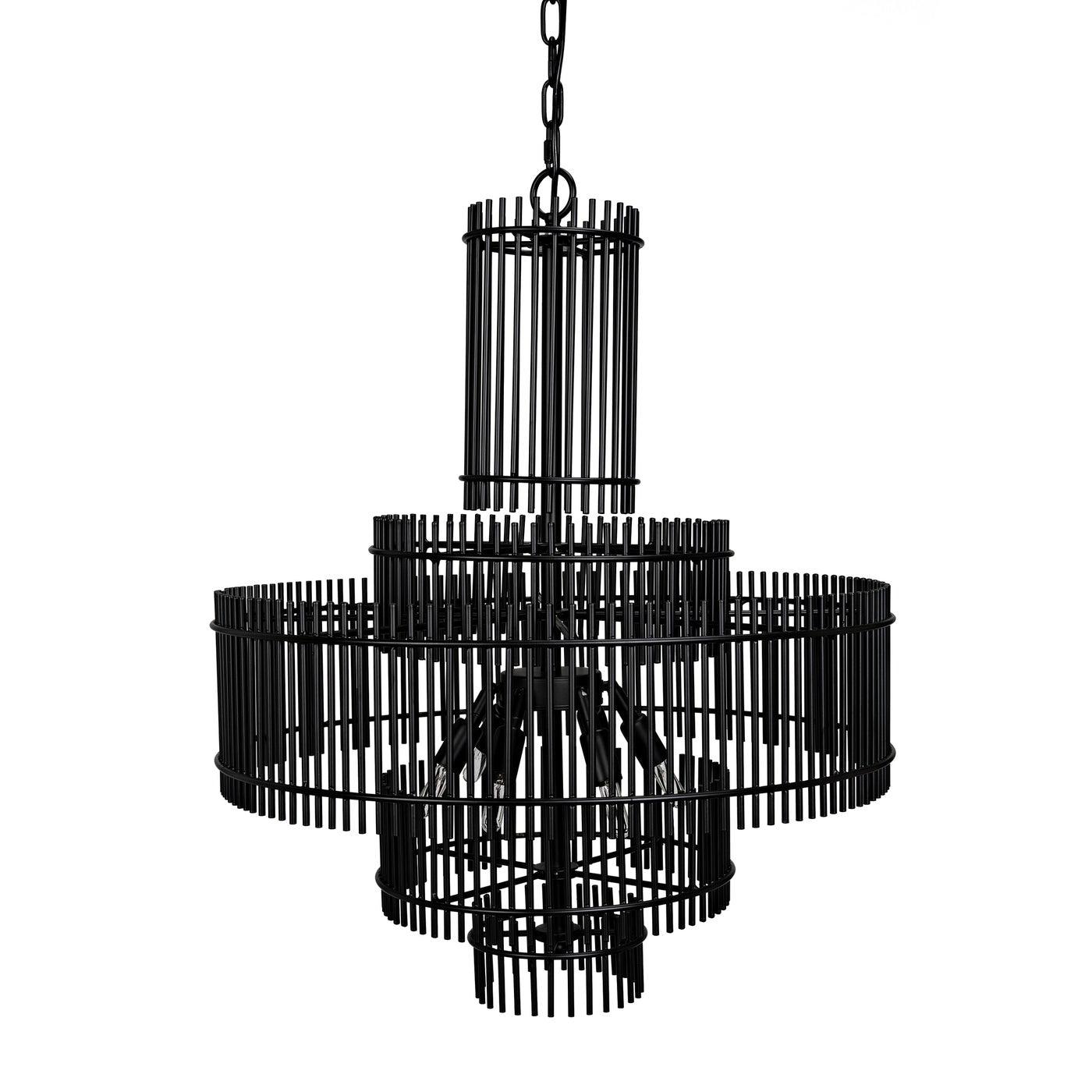 Ghost Chandelier-Noir Furniture-Blue Hand Home