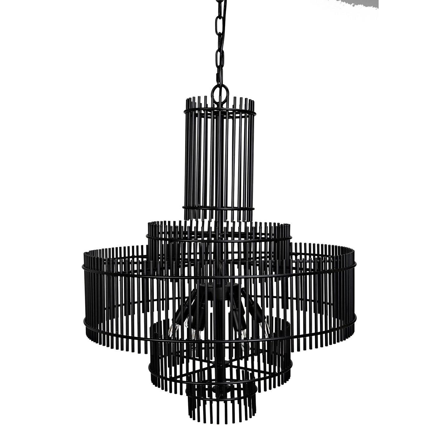 Ghost Chandelier-Noir Furniture-Blue Hand Home