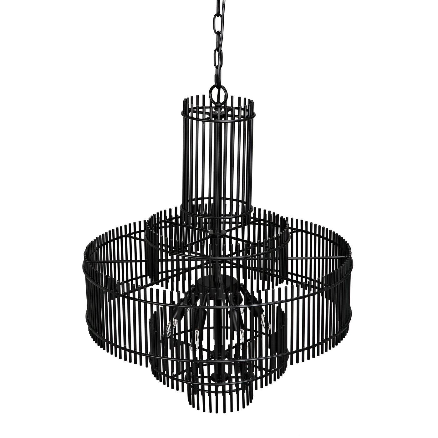 Ghost Chandelier-Noir Furniture-Blue Hand Home