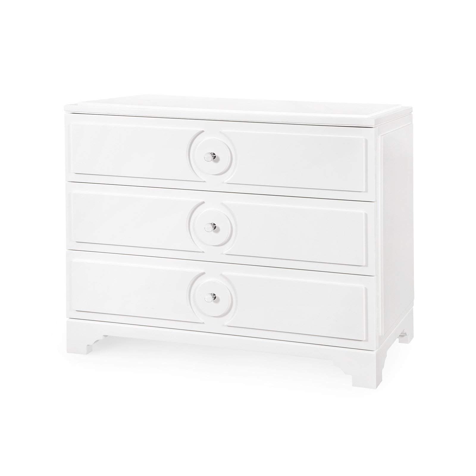 Villa & House - Savoy Medium 3-Drawer In White-Bungalow 5-Blue Hand Home