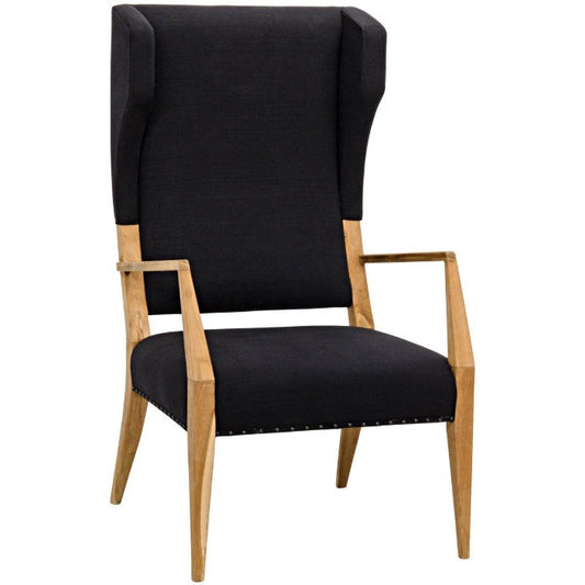 Noir Furniture Narciso Chair, Teak-Noir Furniture-Blue Hand Home